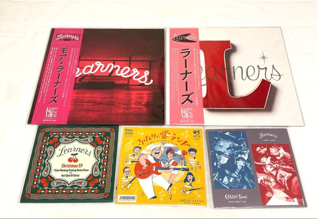Leaners ラーナーズ レコード アナログ盤 ５枚