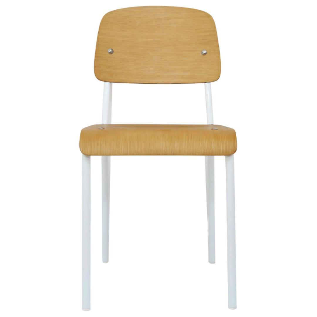 ジャン プルーヴェ スタンダードチェア リプロダクト ダイニング チェア10脚有