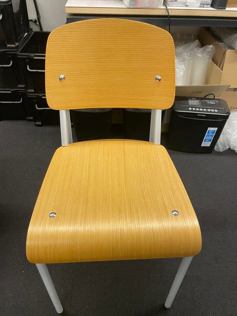 ジャン プルーヴェ スタンダードチェア リプロダクト ダイニング チェア10脚有