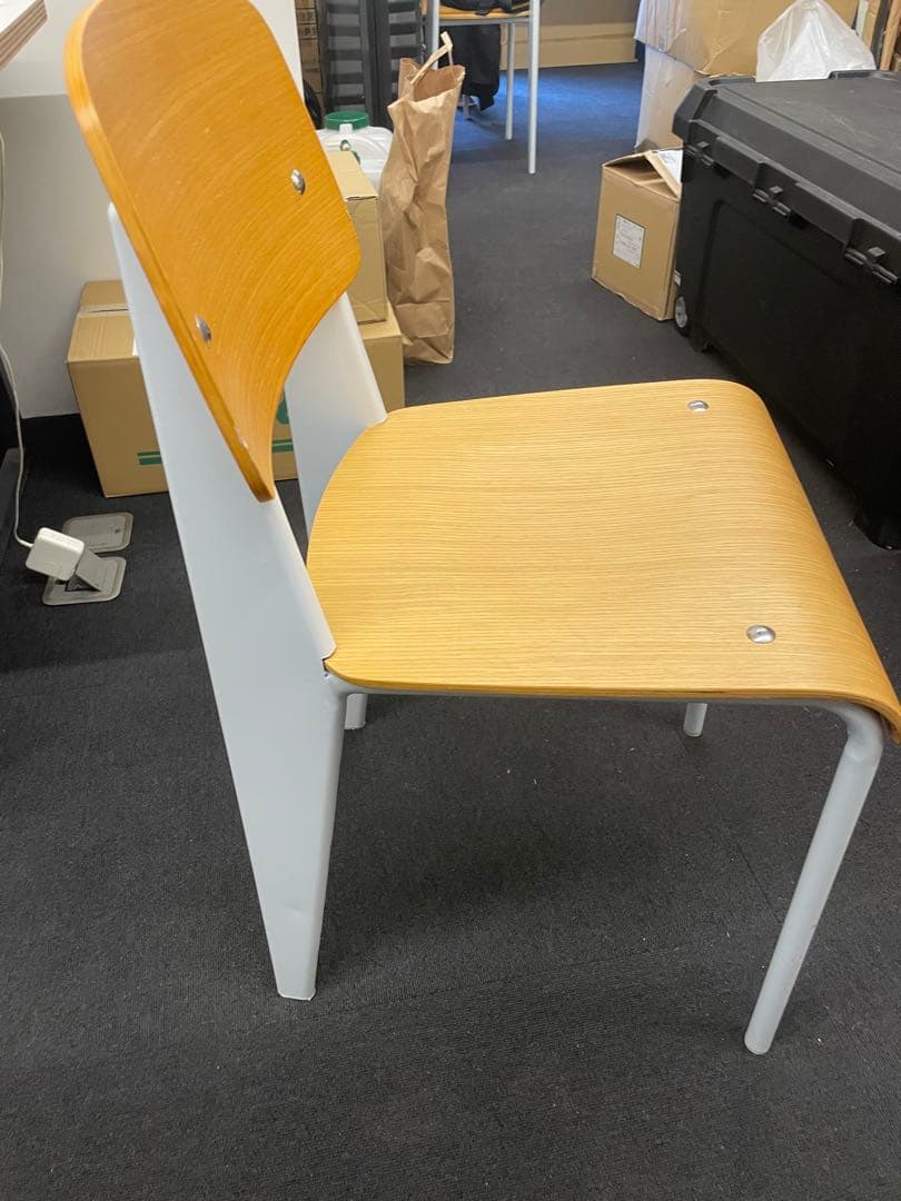 ジャン プルーヴェ スタンダードチェア リプロダクト ダイニング チェア10脚有