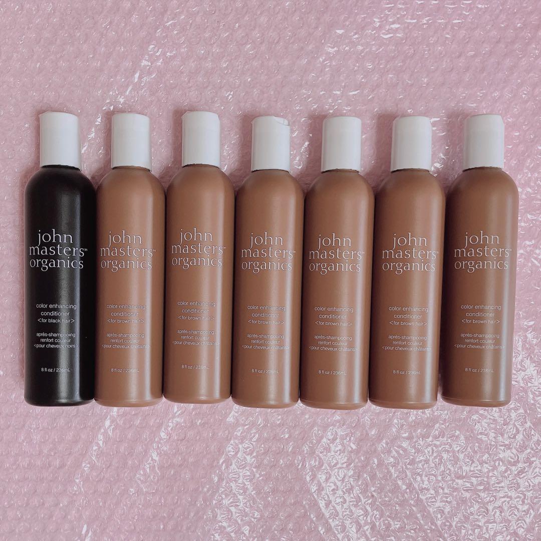 john masters organics カラーコンディショナー 7本