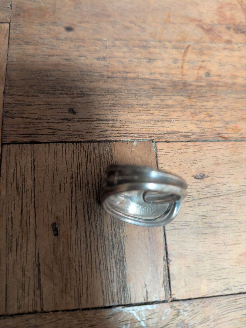 マルタンマルジェラ アーティザナル 010 銀スプーンリング サイズ感19号