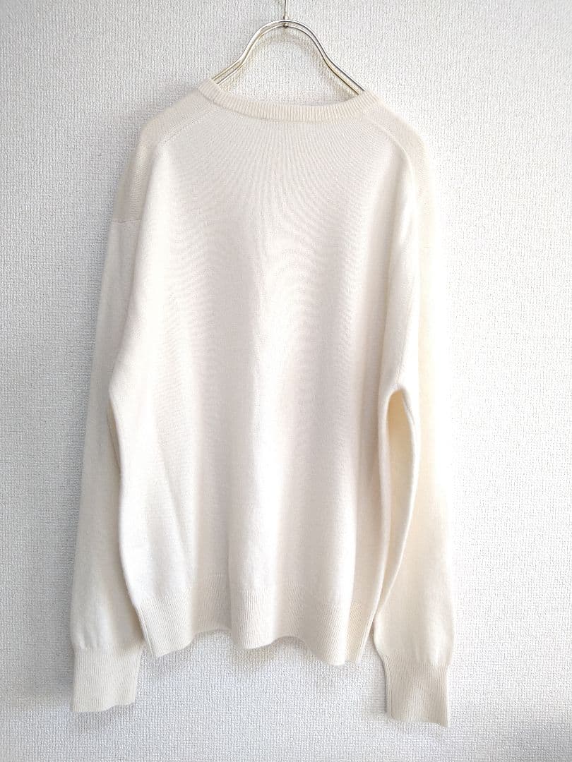 【美品】Basic Cashmere クルーネックプルオーバー