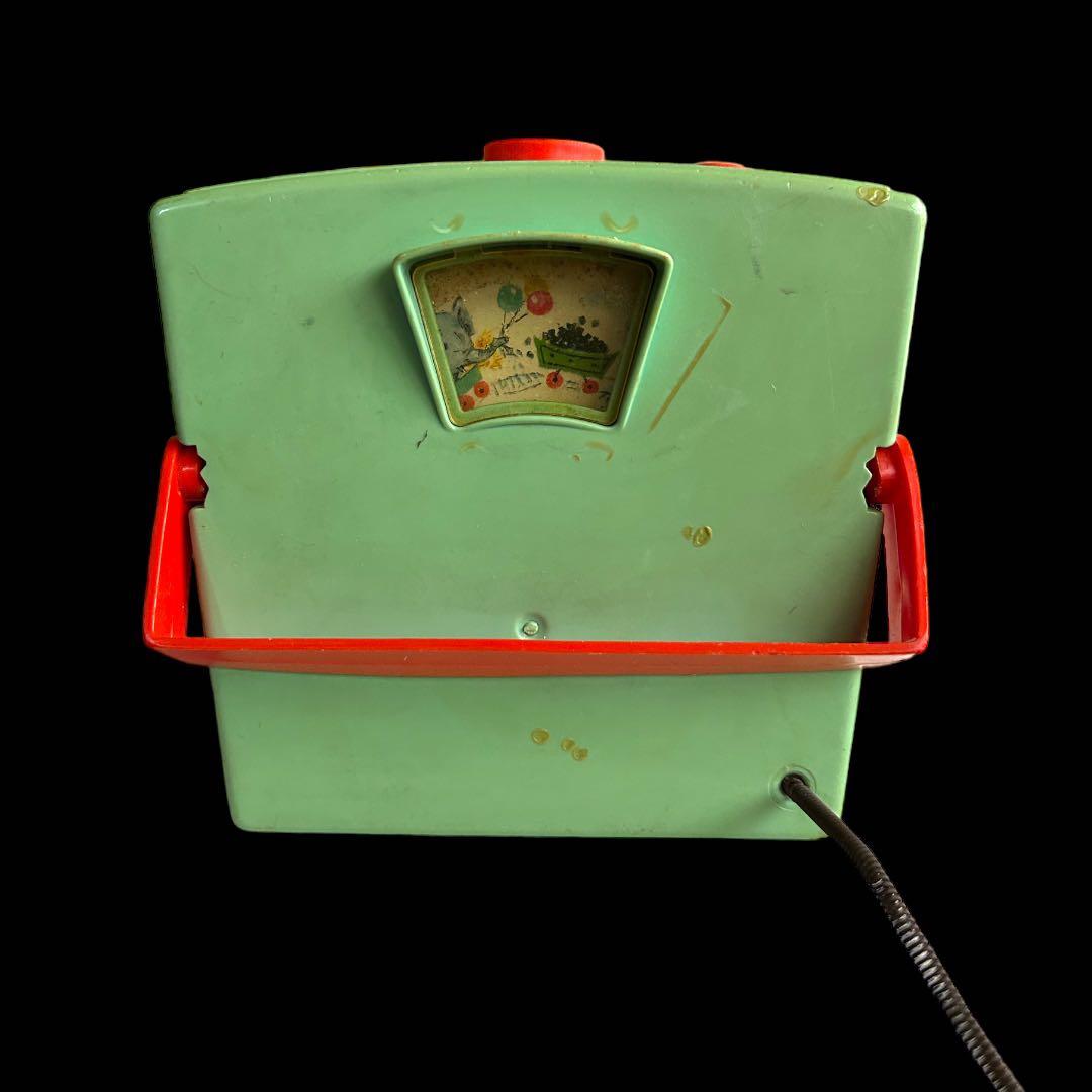 60's vintage「FISHER PRICE」ピーカブー　TV オルゴール