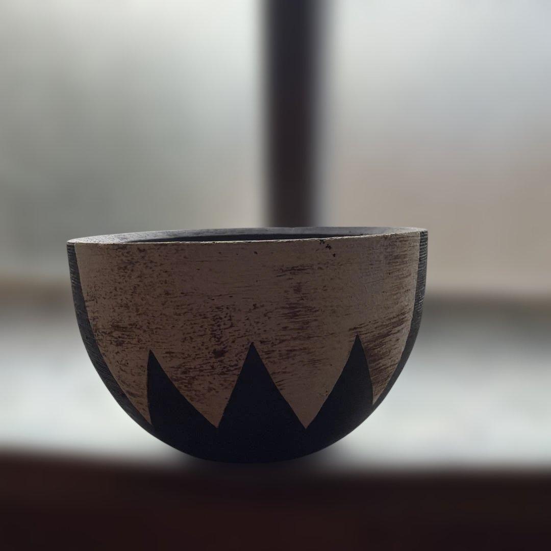 インビシブルインク 陶器鉢　作家鉢　希少レア