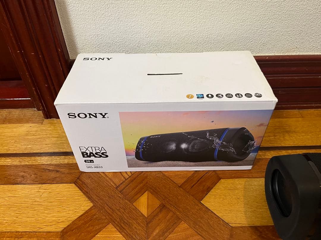 SONY ワイヤレスポータブルスピーカー SRS-XB33 ブラック