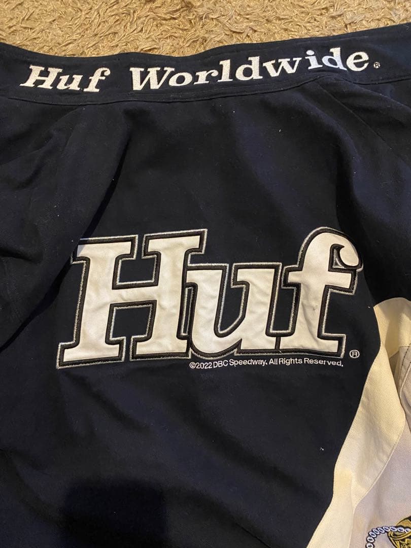 激レア　HUF (ハフ) ライダースジャケット