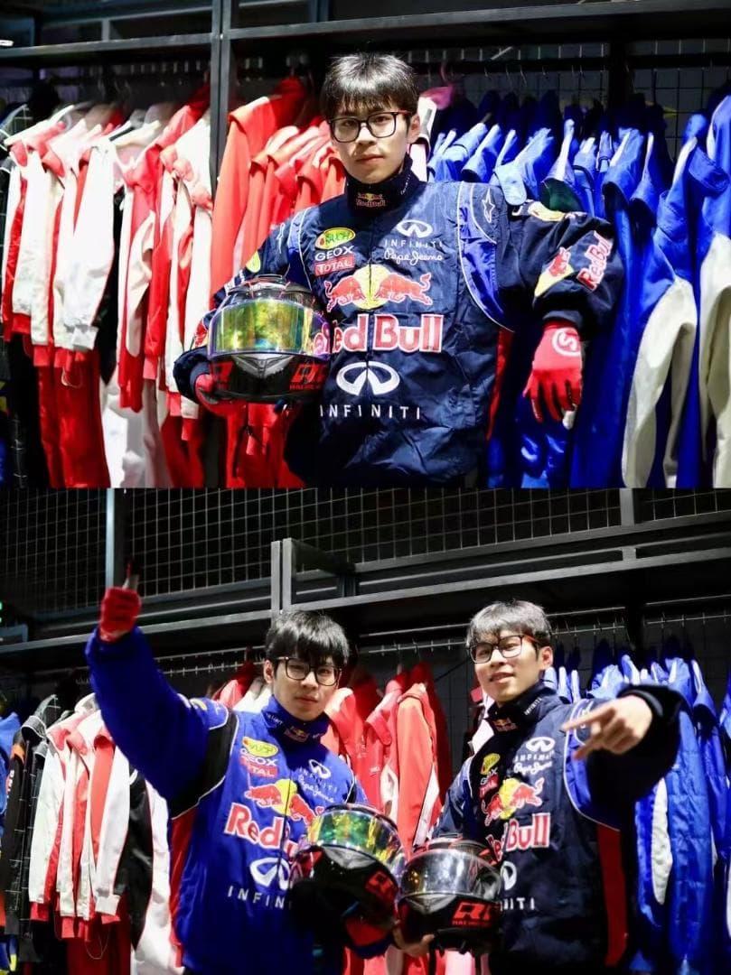 新品 RED BULL INFINITI 刺繍中綿 F1レーシングジャケットB6