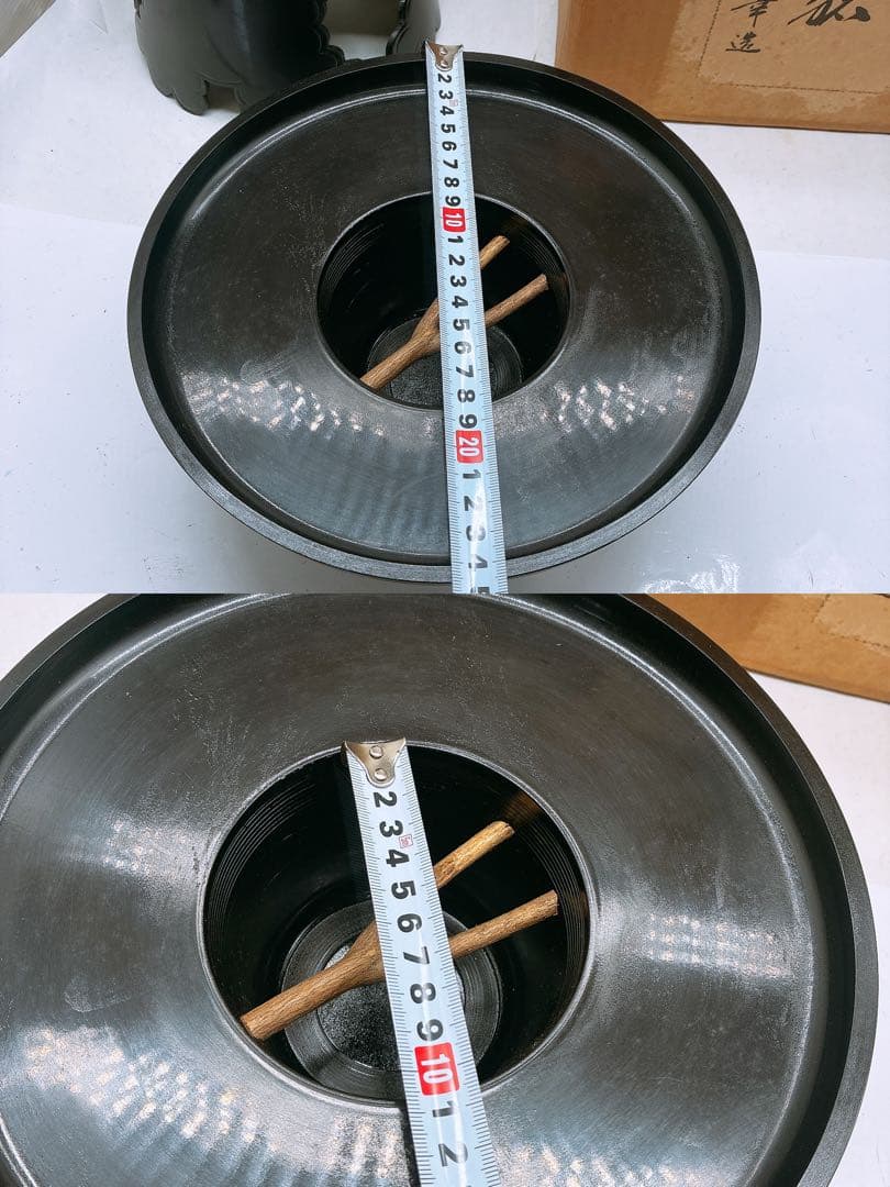 み*ん様 華道 花器 合金製 御玄猪（おげんちょ）芳幸造 在銘 黒色 金属製 生