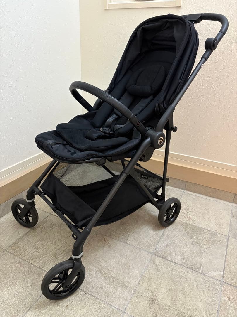 サイベックスメリオカーボン2023ブラック ドリンクホルダー・バギーフック付