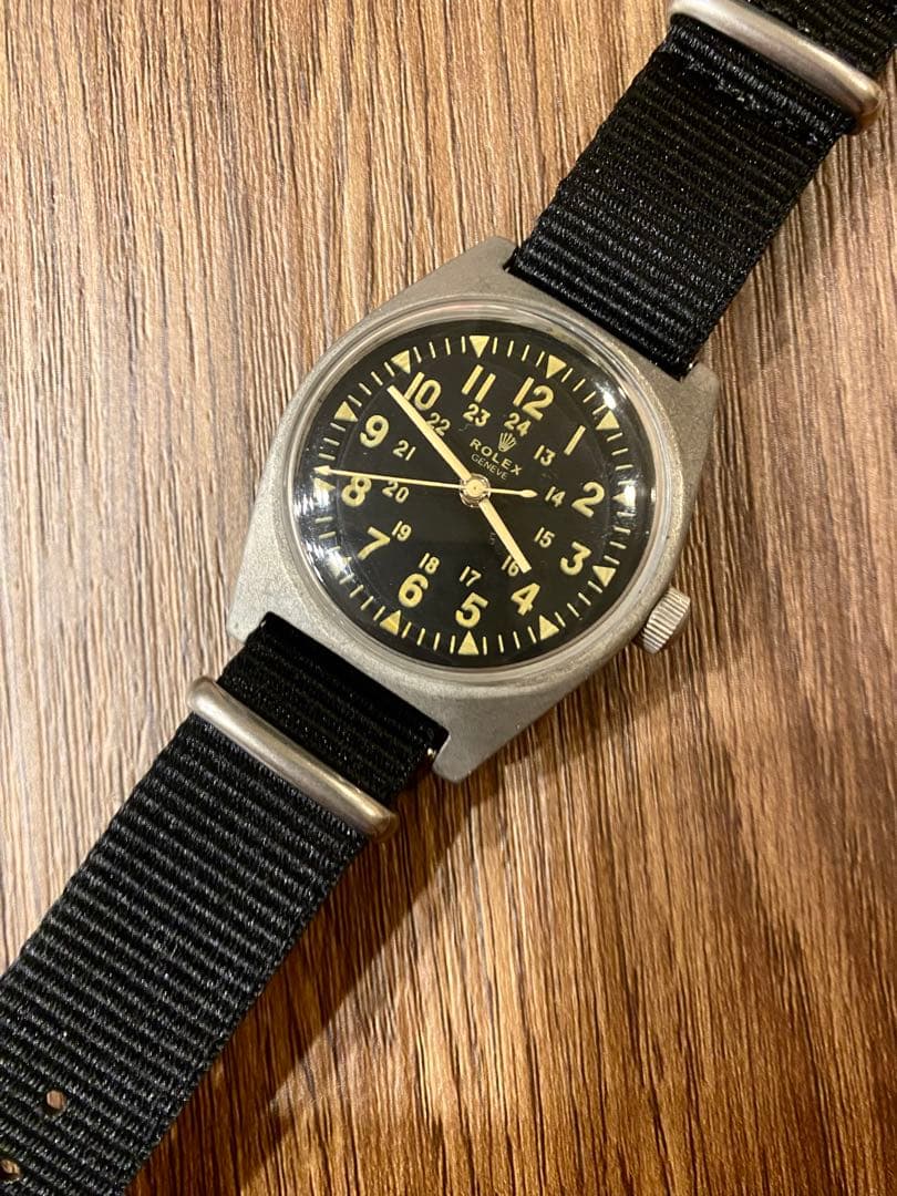ロレックス ROLEX ミリタリー　自動巻き　ビンテージ　ベトナム戦争　稼働品