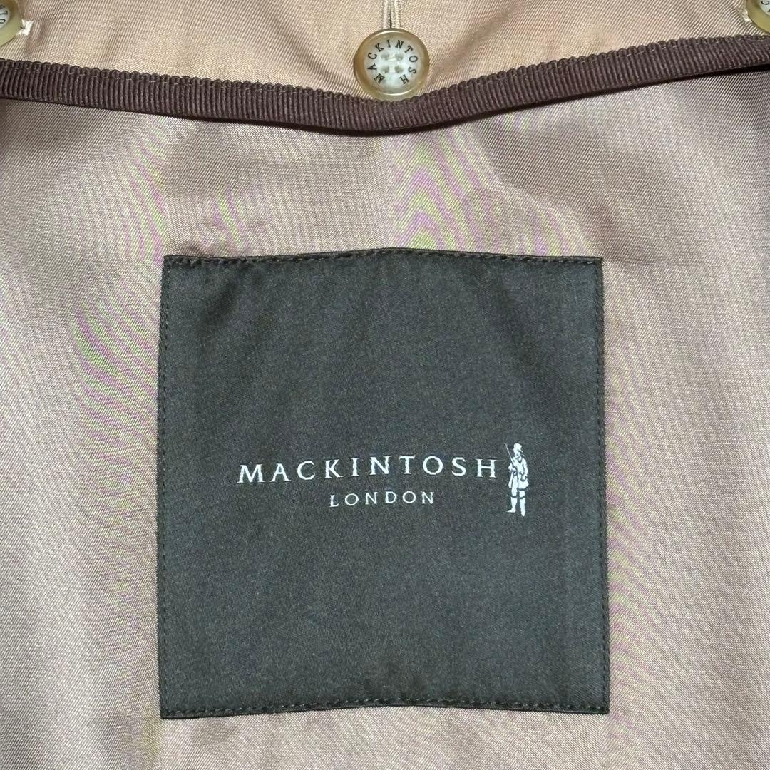 美品 マッキントッシュロンドン トレンチコート ライナー ハウスチェック40
