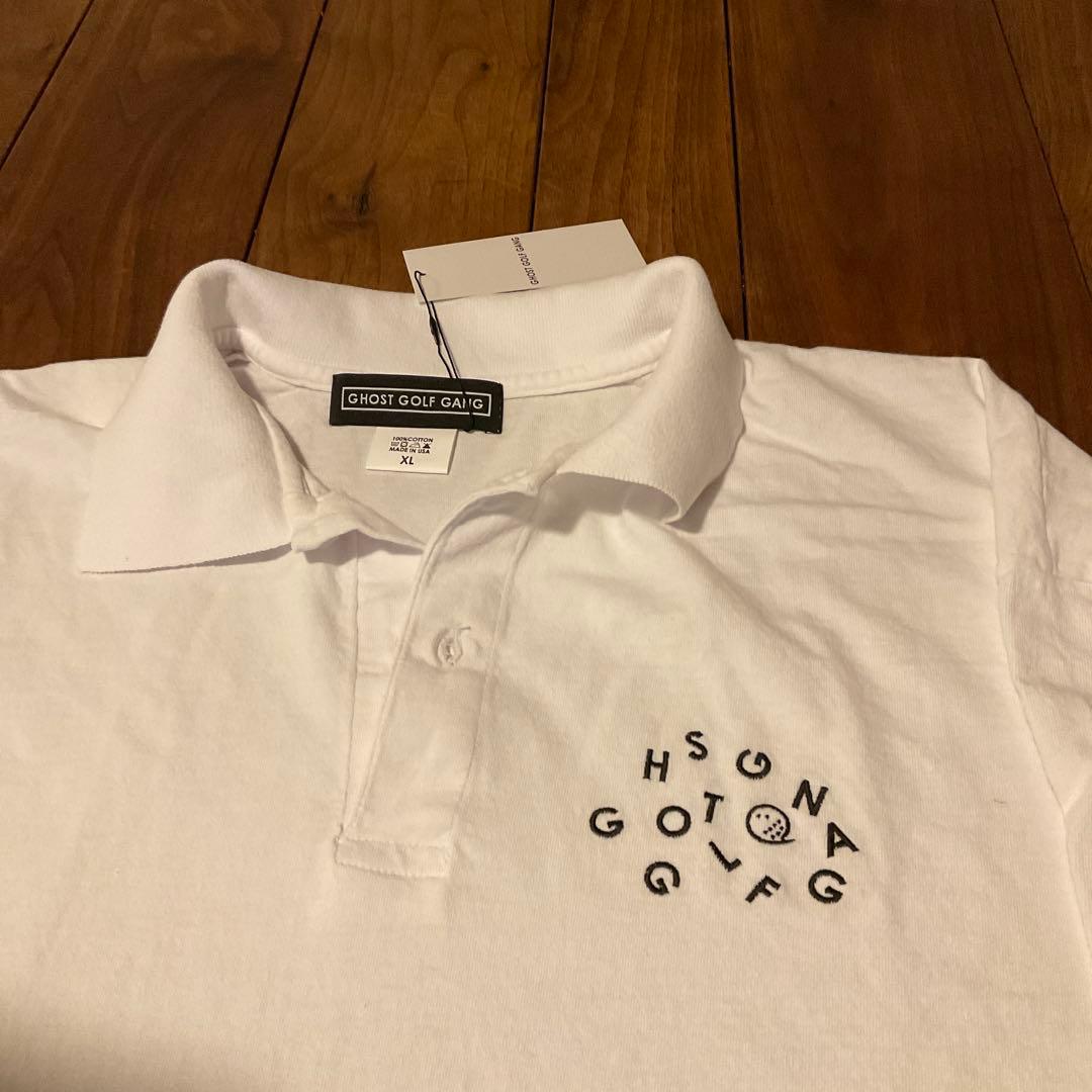 GHOST GOLF GANG　ゴーストゴルフギャング　ポロシャツ　XLサイズ