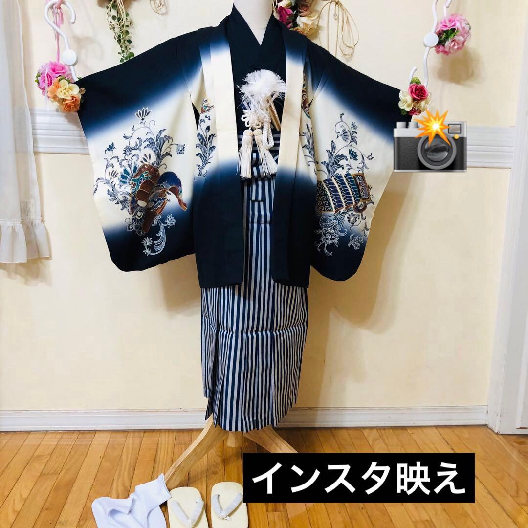 七五三五歳‼️完全️フルセット❤️豪華鷹凛々しい‼️金彩煌びやか際立つ