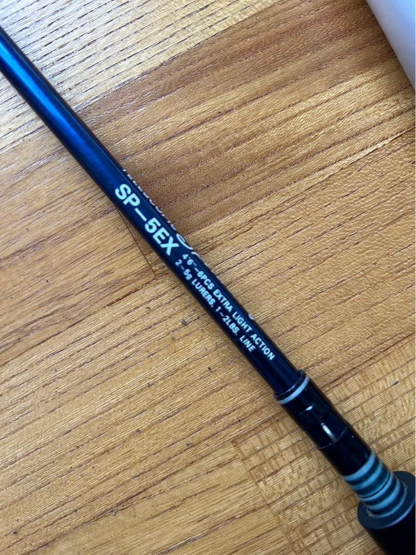 キラク　テレスコピック　スピニングロッド SP-5EX