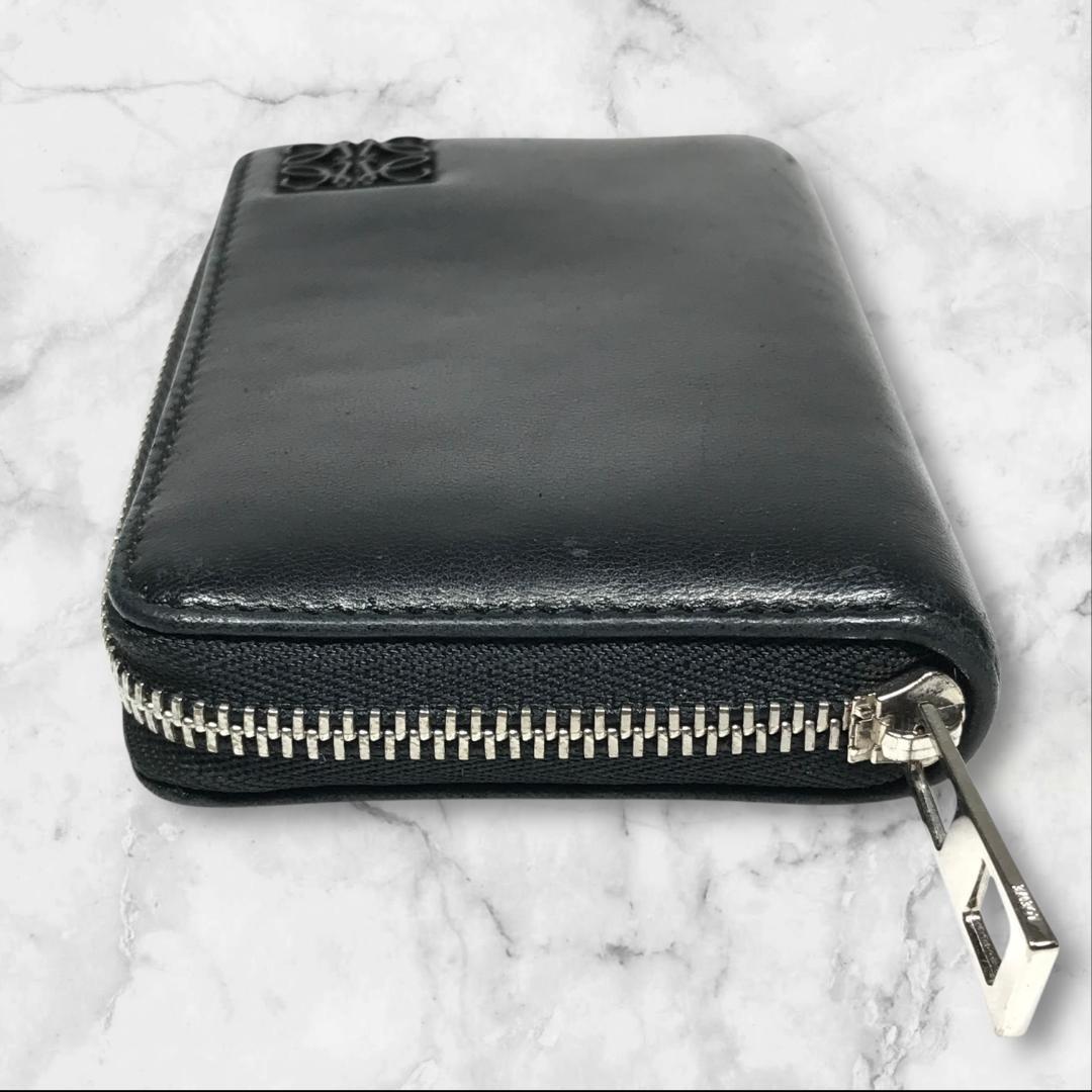 ロエベ LOEWE アナグラム ケース コンパクトウォレット レザー 箱