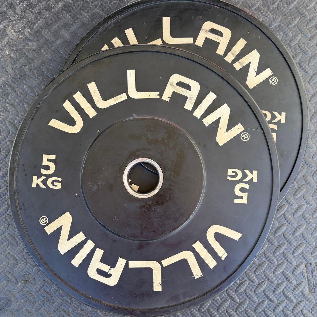 バンパープレートセット VILLAIN 5kg〜25kg 合計150kg