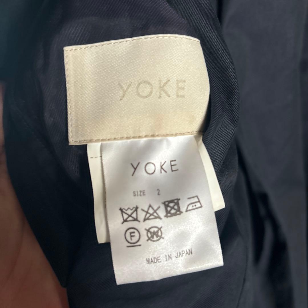 【世界限定1着】YOKE リバーシブル トレンチコート