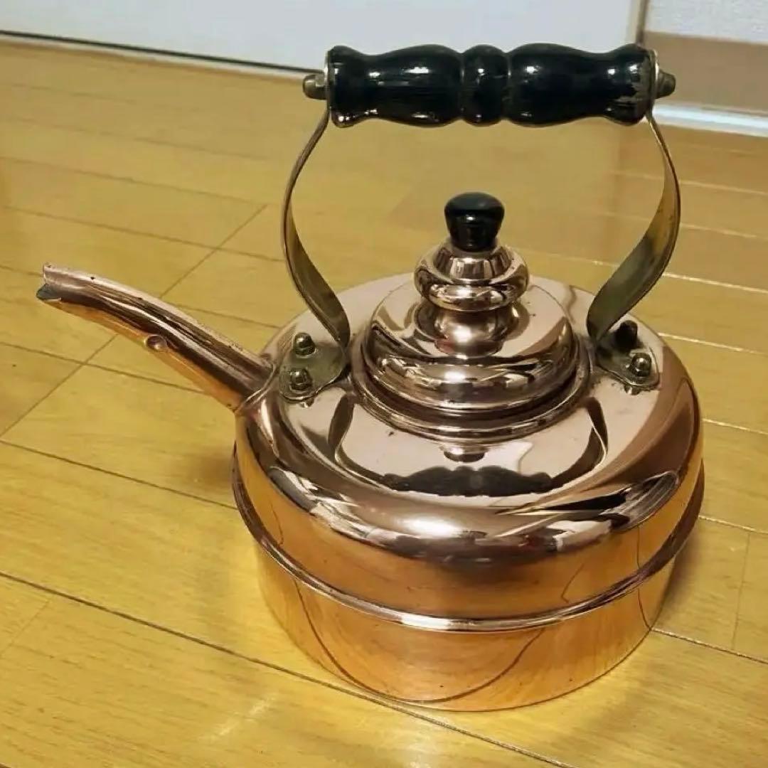 【1点本日限定特価】 シンプレックス　銅製ケトル　Simplex