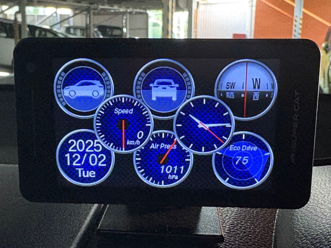 ユピテル　SUPER CAT LS1100 レーダー探知機本体