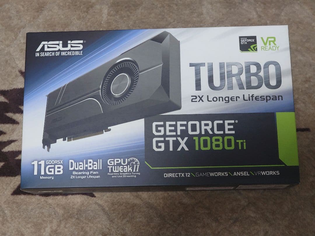 【動作ok】ASUS GeForce GTX1080Ti ①