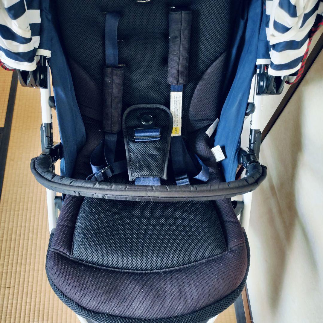 【familiar×アップリカ】スムーヴ　プレミアムスムーヴ　ベビーカー　三輪