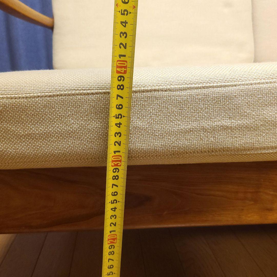 【引き取り優先】起立木工 ノルディ 2人掛けソファ IDC大塚家具 北欧