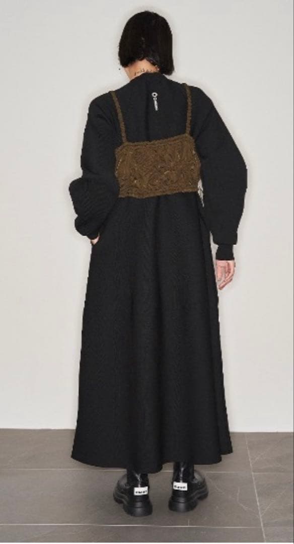 OMMOテントラインワンピース　 TENT LINE KNIT OP 2点