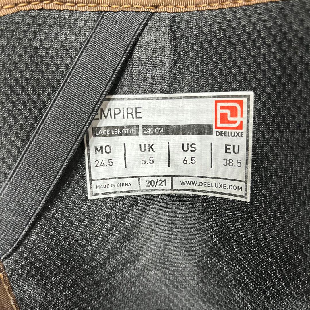 DEELUXE EMPIRE 24.5cm 20-21モデル ブラウン