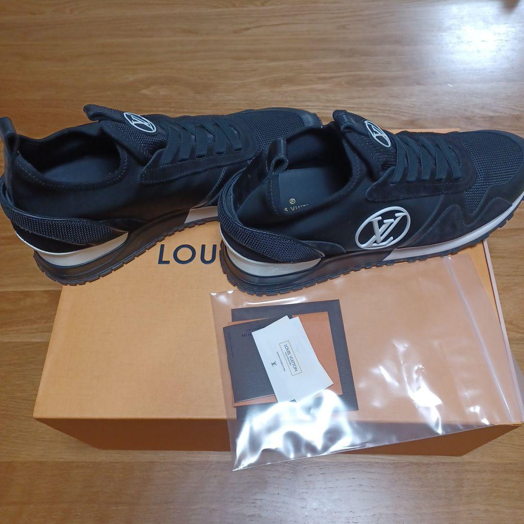 Louis Vuitton ブラック スニーカー 39