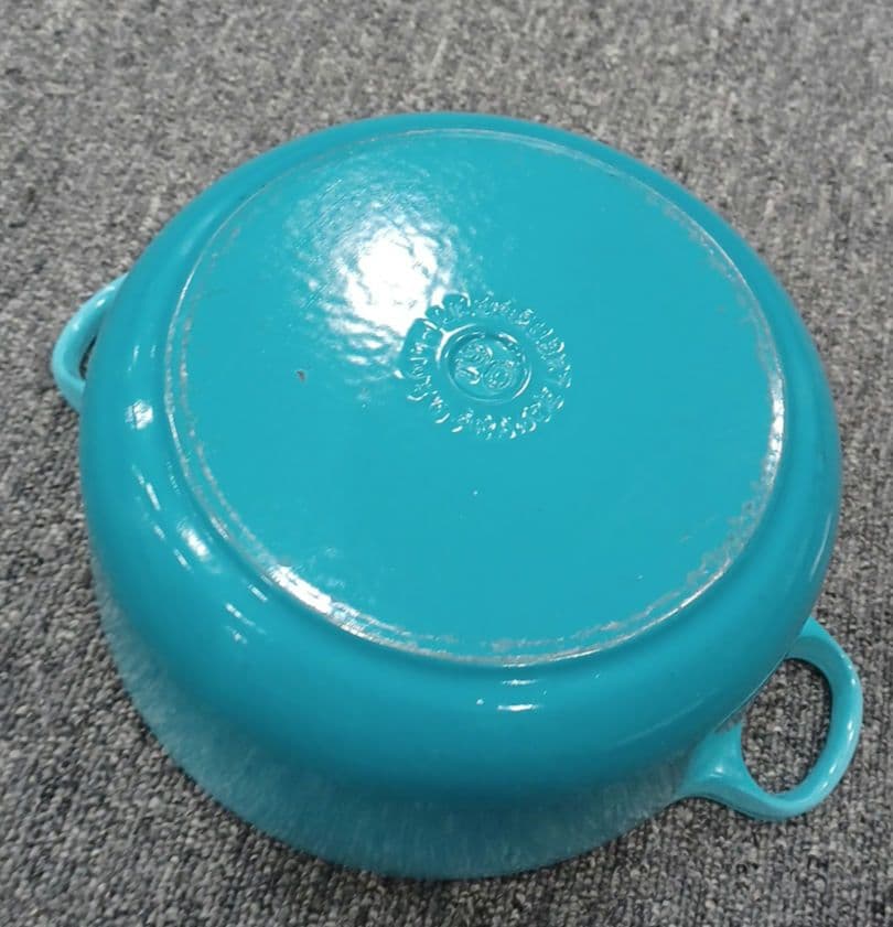 LE CREUSET LE CREUSET ココットロンド カリビアンブルー
