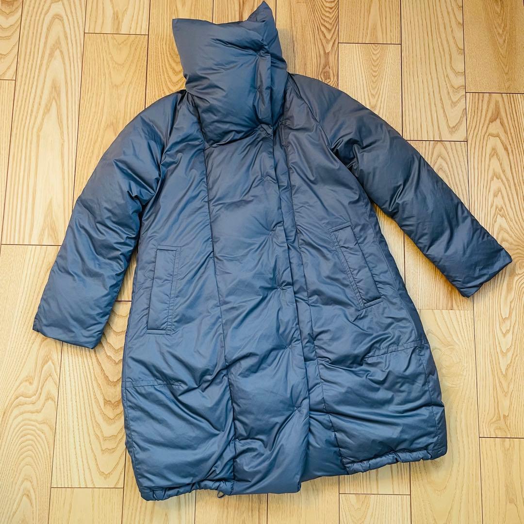 コ*ナ様 セオリーリュクス ダウンコート 女優襟 ロング theory luxe