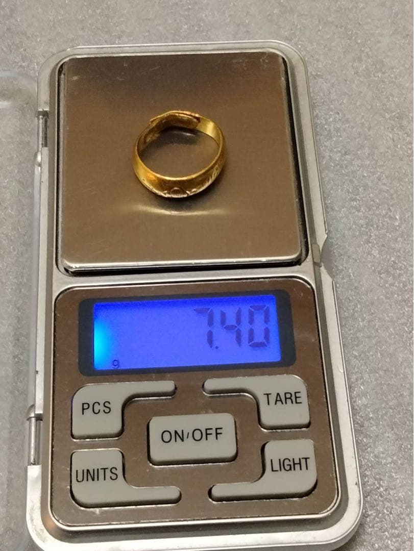 純金 K24 リング　鑑定済み