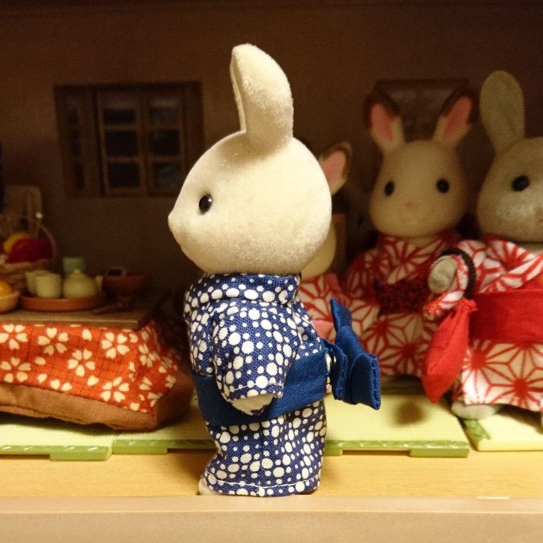 シルバニアファミリー大人サイズの浴衣♪