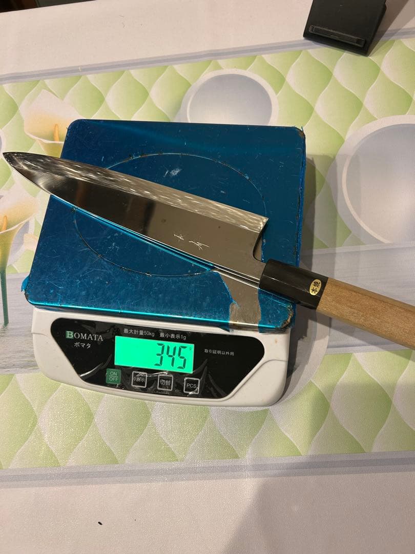 長寿 本焼 出雲纯和鋼 日本料理刀