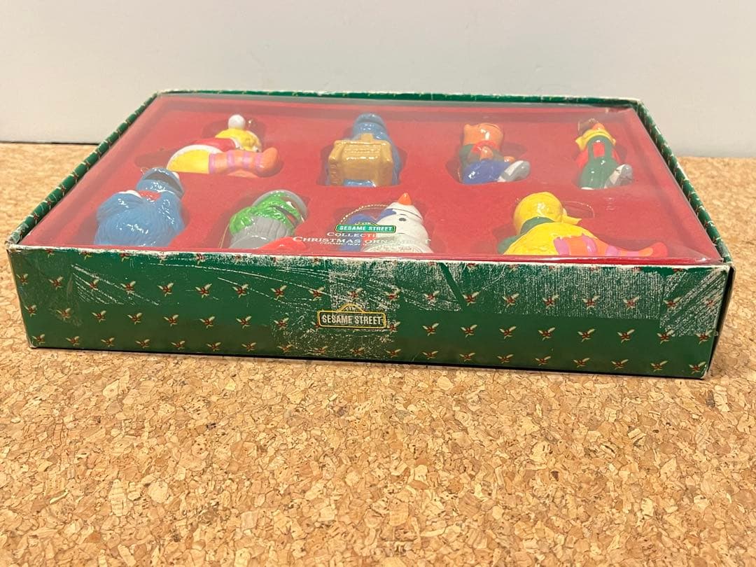 セサミストリート クリスマスオーナメント 陶器