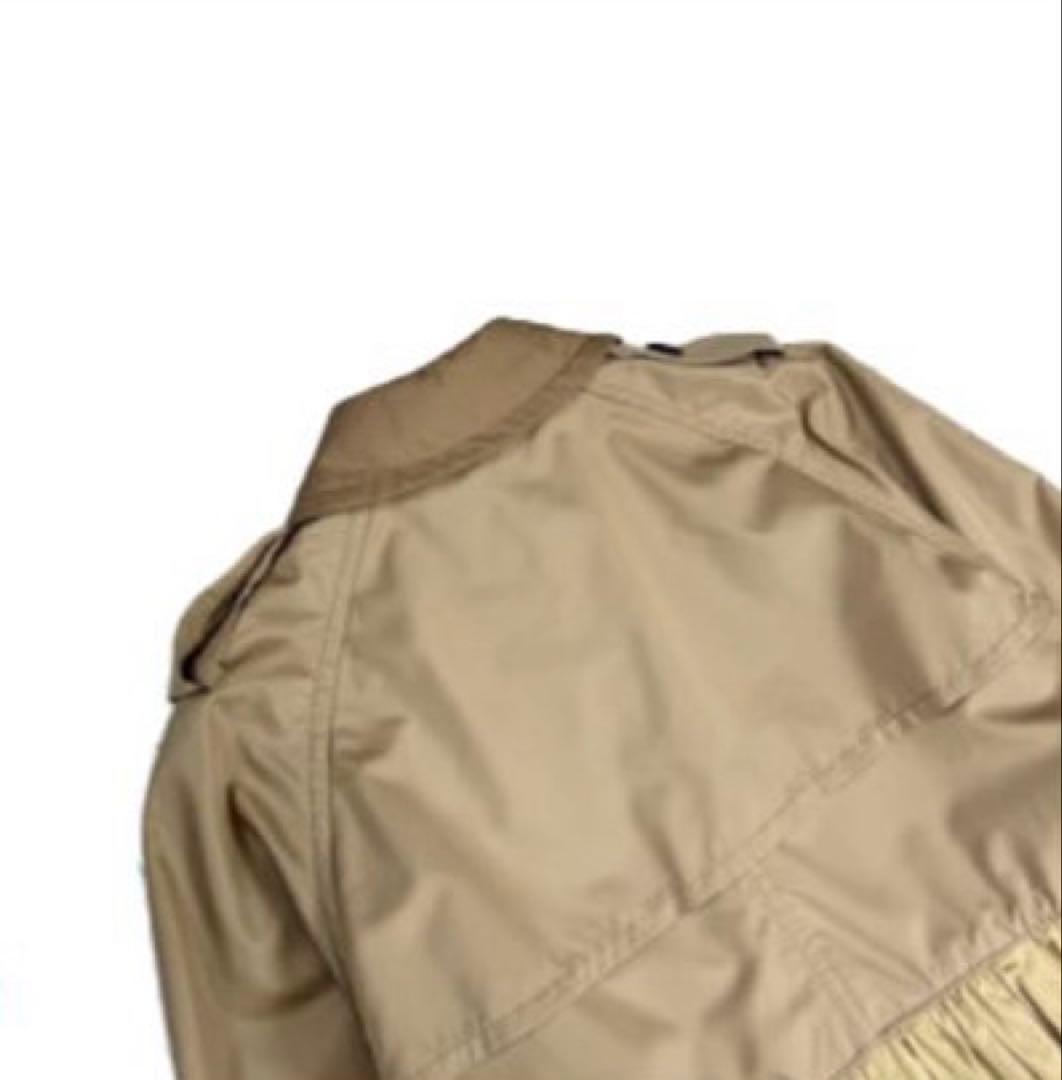 93 トリコ コムデギャルソン トレンチコート バイカラー チェック