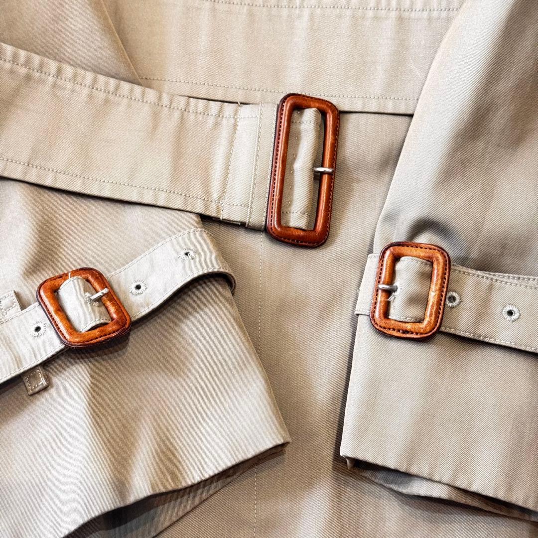 重厚ヴィンテージ【英国製の品格】●Burberrys●メンズトレンチ 48相当