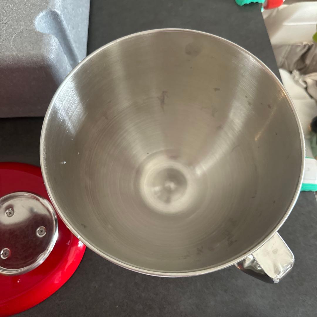 [美品] キッチンエイド100周年限定「クイーン オブ ハーツ」スタンドミキサー