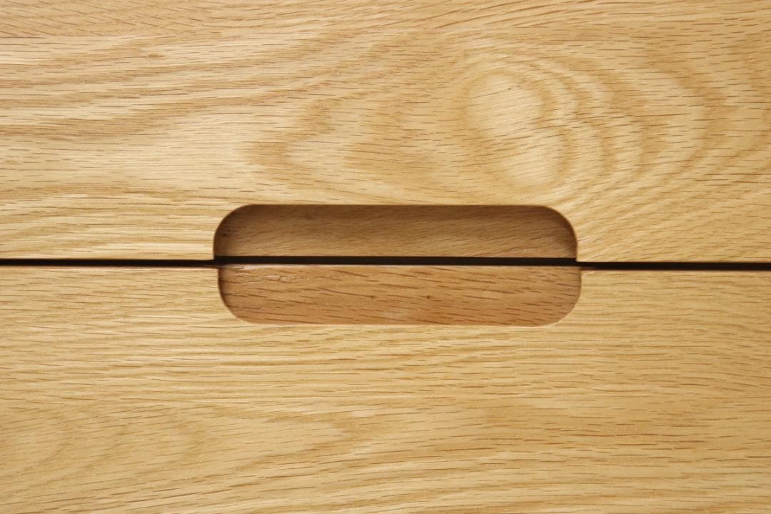 オーク材 ナチュラル モダン チェスト 引き出し キャビネット 収納 リビング