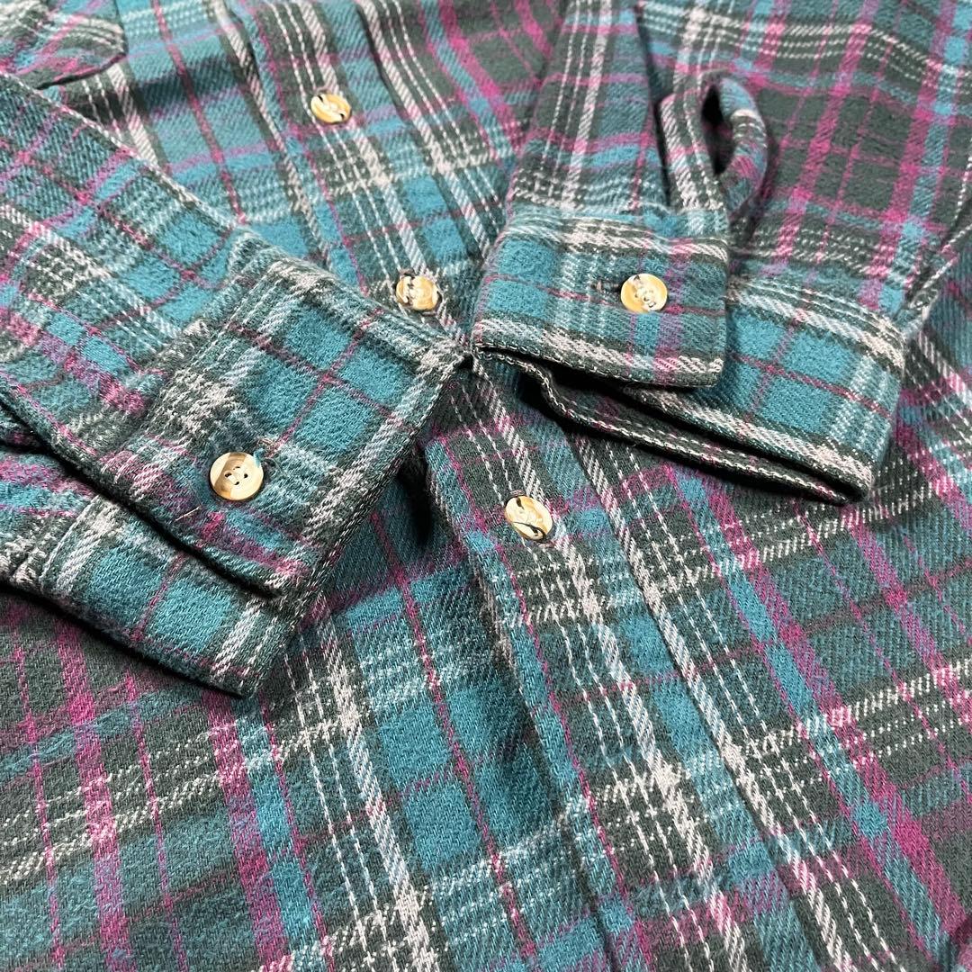 90s Five Brother ファイブブラザー ヘビーフランネルシャツ