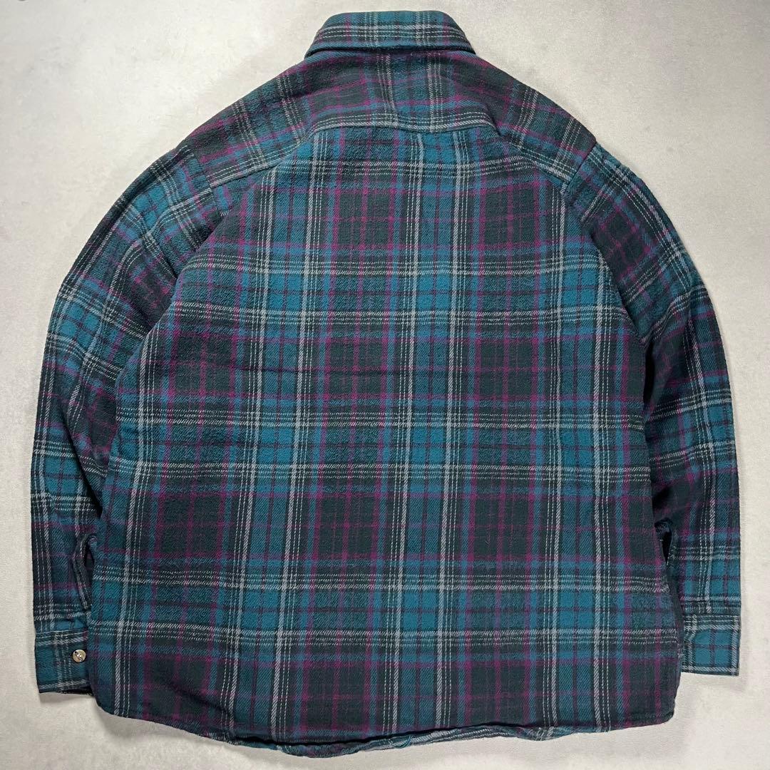 90s Five Brother ファイブブラザー ヘビーフランネルシャツ