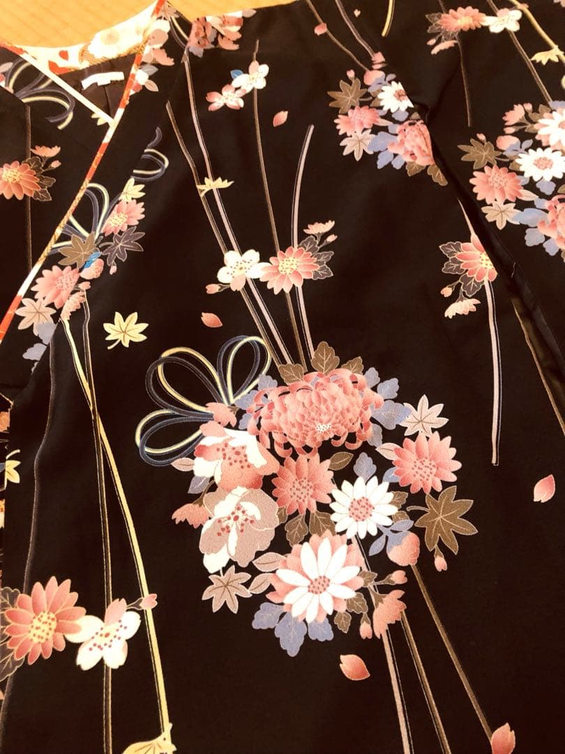 着物・スカートセット 140cm 花柄