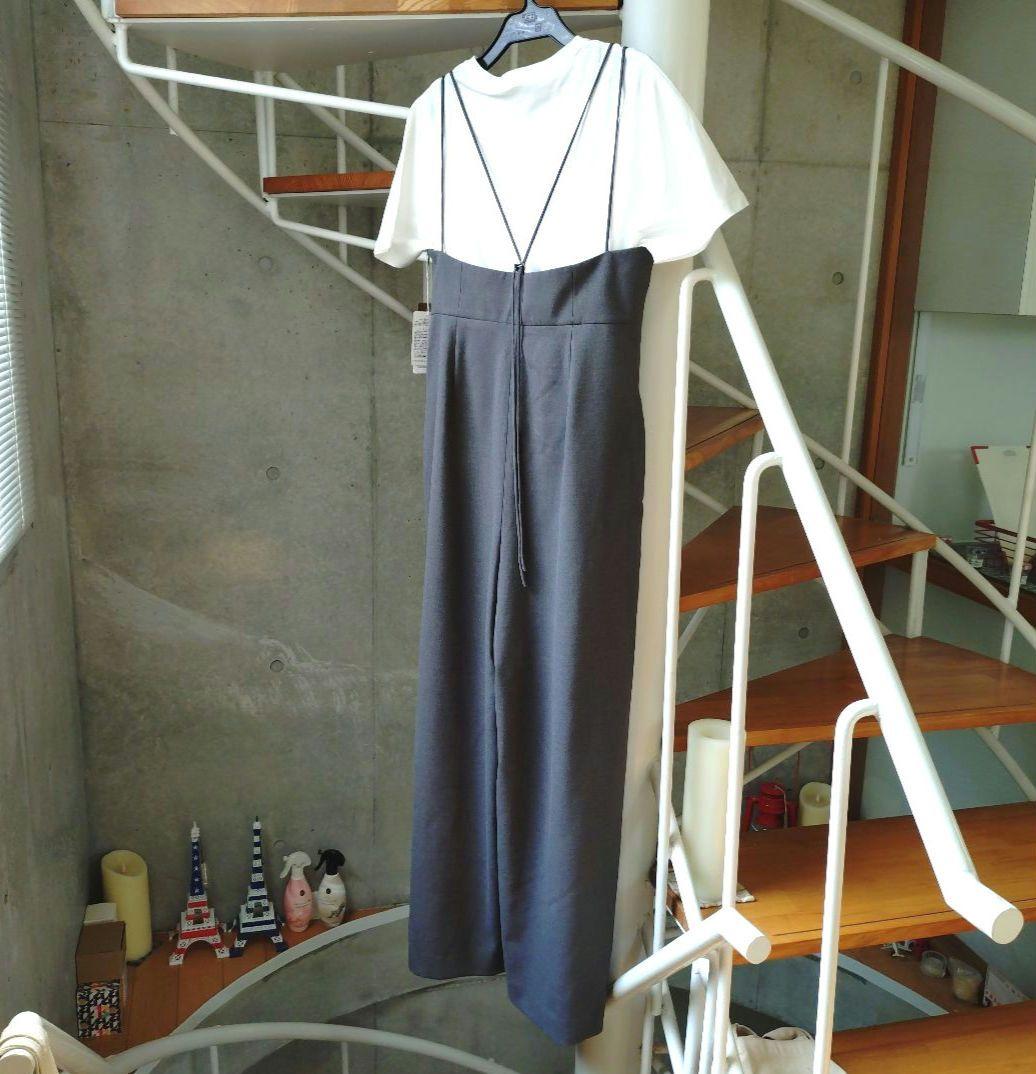 【Spick ＆ Span】ダブルストリング　 キャミサロペット