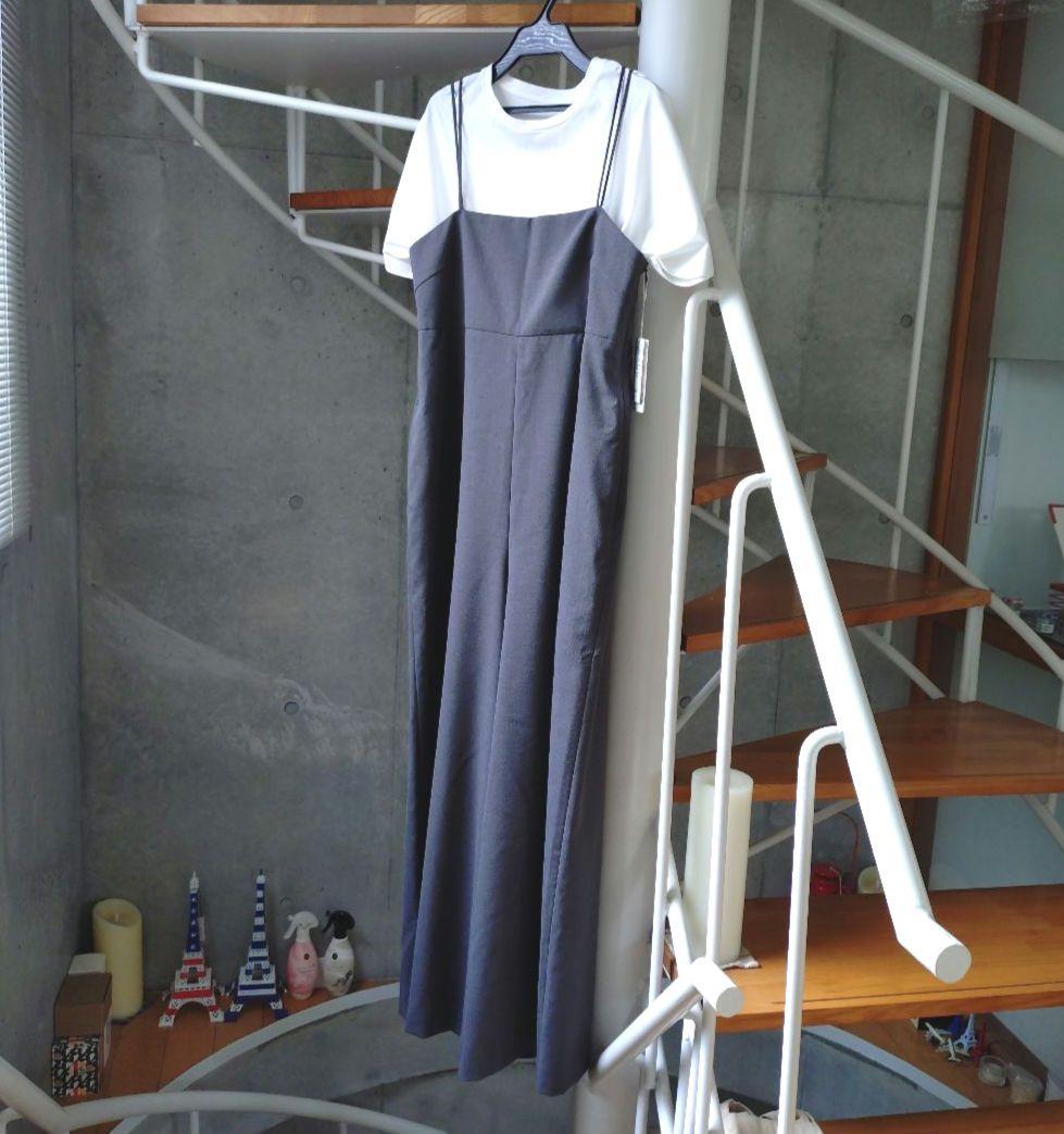 【Spick ＆ Span】ダブルストリング　 キャミサロペット