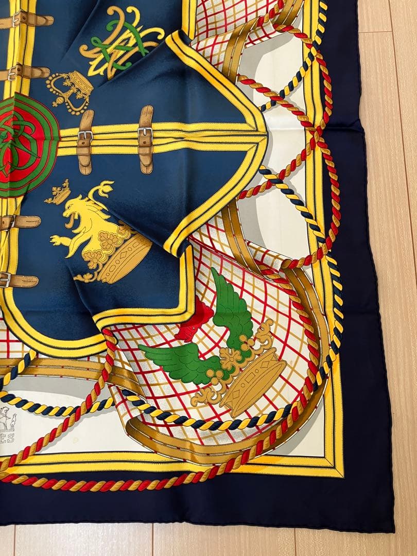 HERMES カレ スカーフ 90 grande tenue