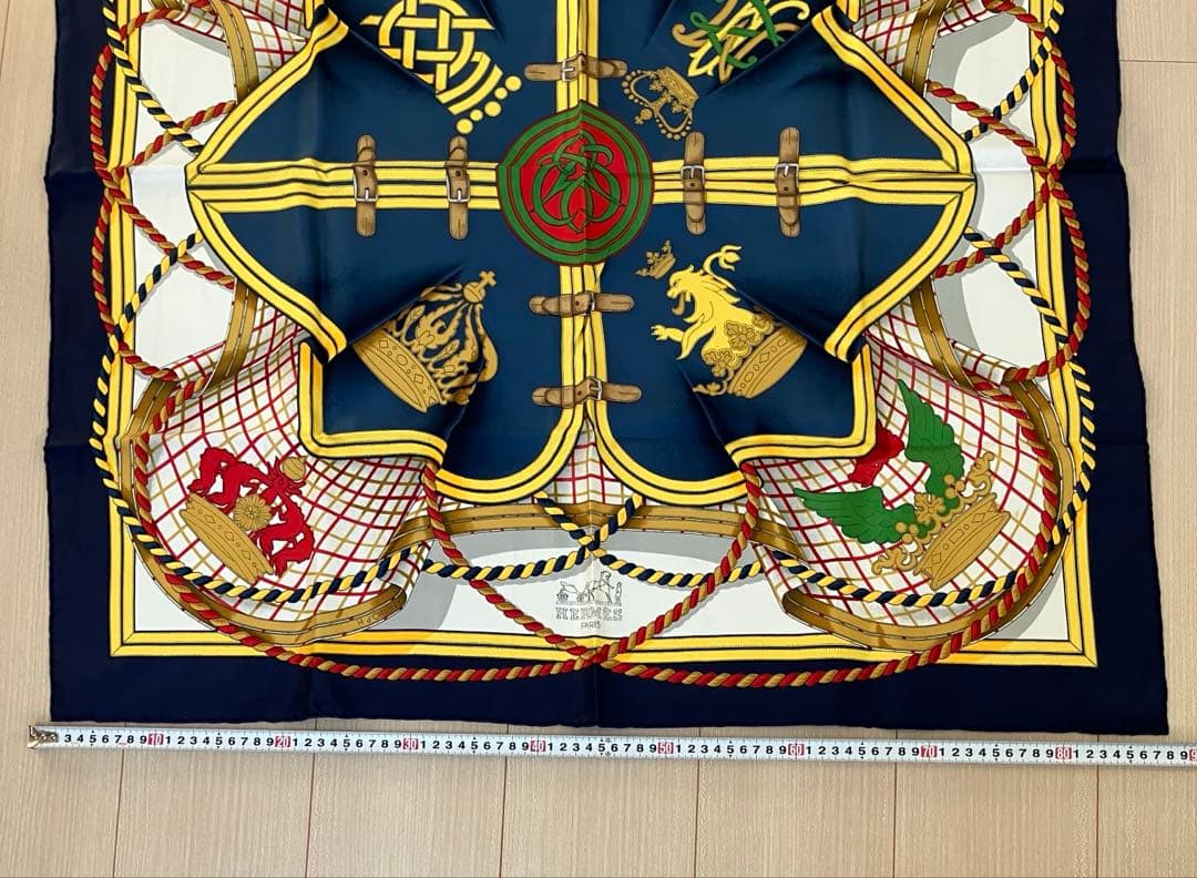 HERMES カレ スカーフ 90 grande tenue