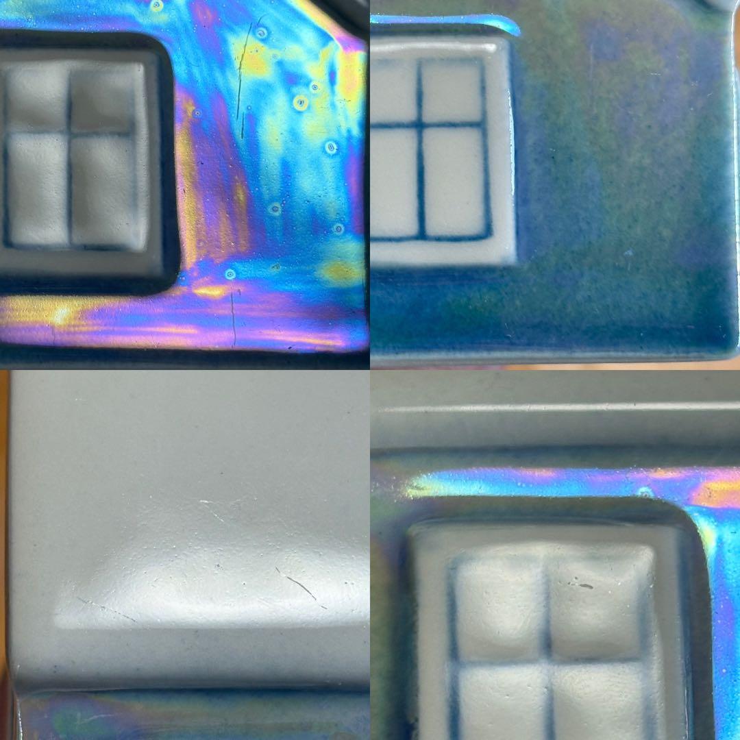 【窓立体型】ARABIA ヘルヤ ハウスキャンドルホルダー Talo ブルー