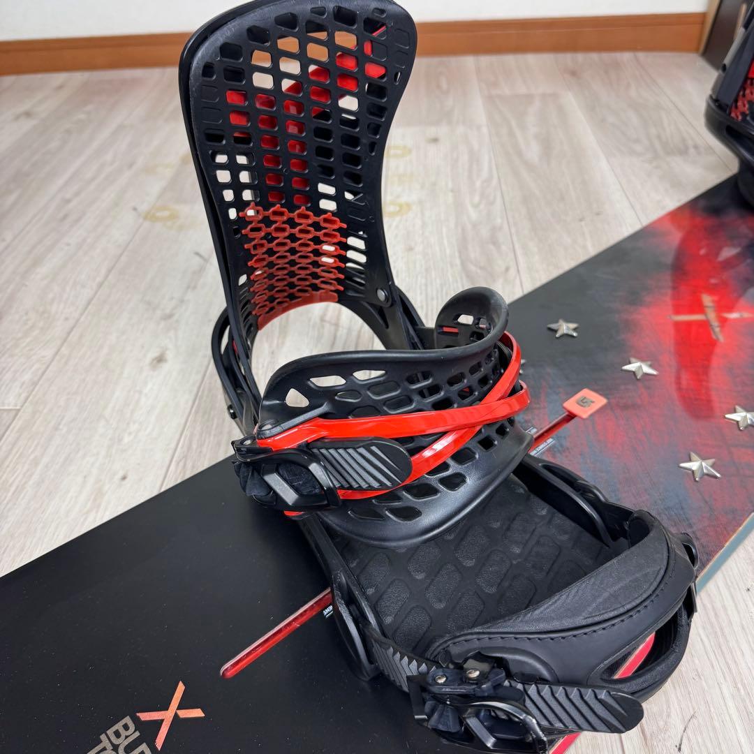 BURTON CUSTOM X 160cm スノーボードセット
