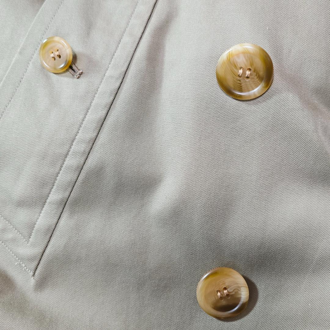 Burberrys' トレンチコート ウールライナー ダブルブレスト 玉虫色